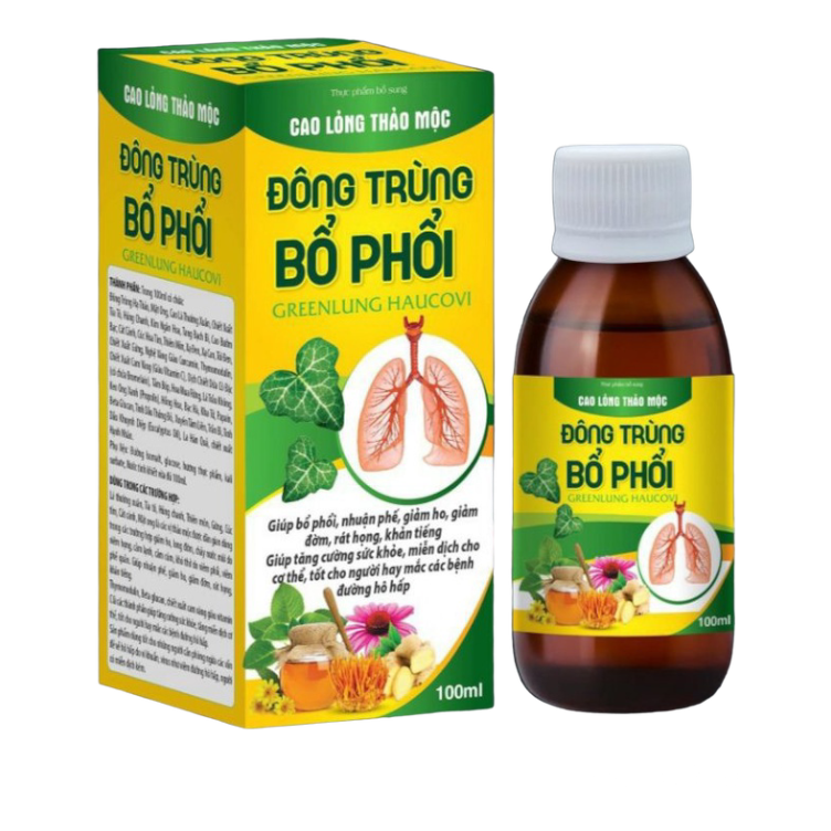 Siro Đông Trùng Bổ Phổi